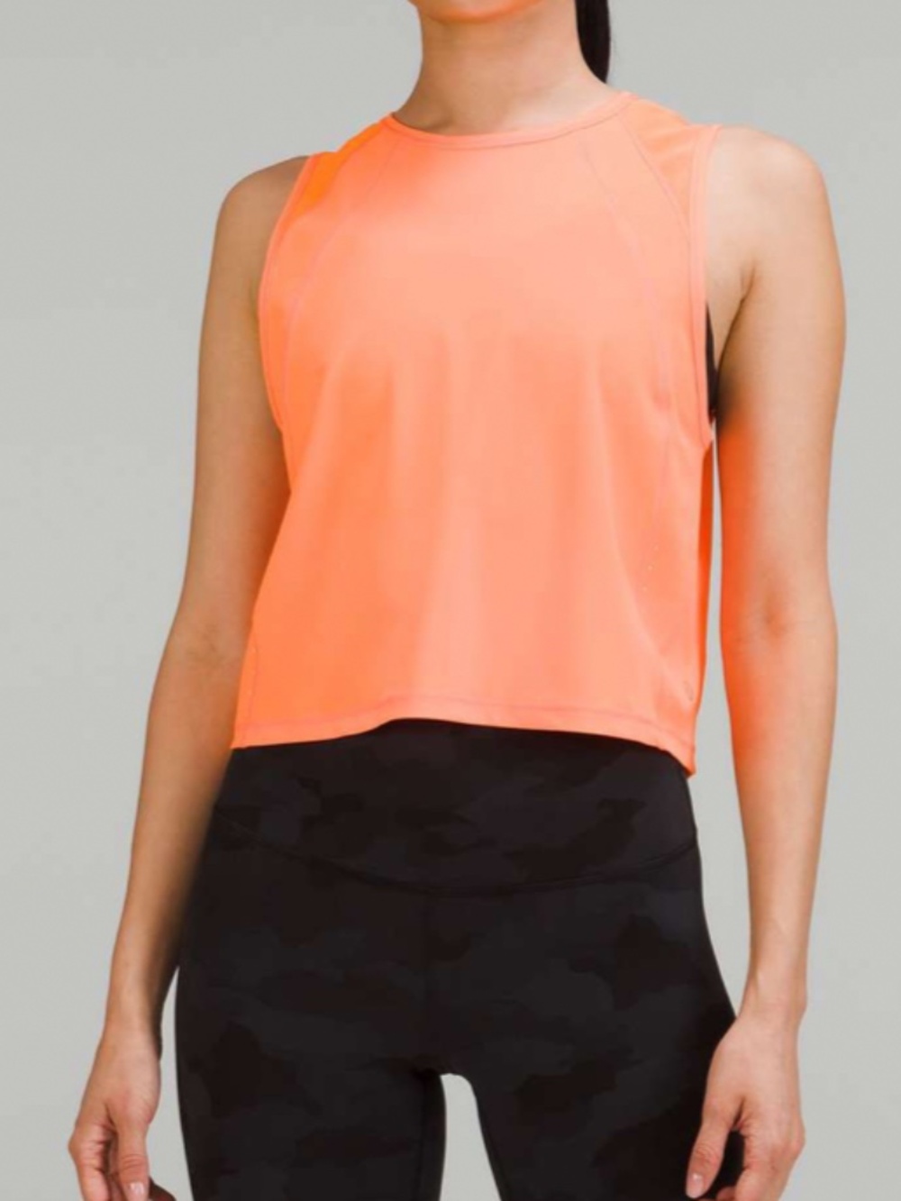 Lululemon Sculpt Tank cropped size 12